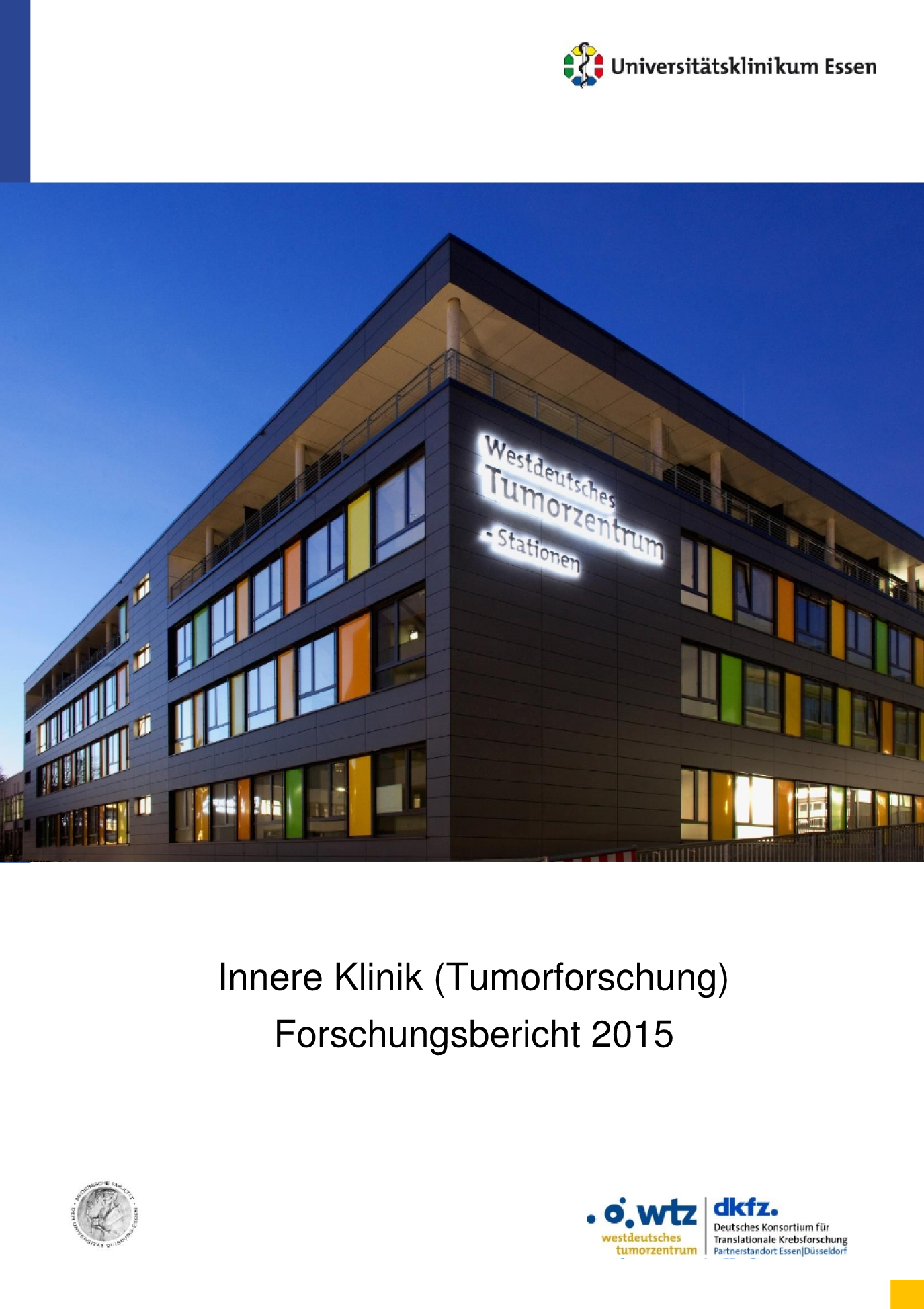 Forschungsbericht 2015 Forschungsbericht 2015