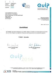 Zertifikat