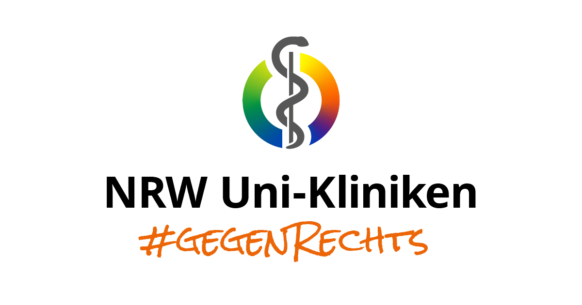 Uniklinika in NRW setzen Zeichen gegen Rechtsextremismus und für Zusammenhalt - Titelbild